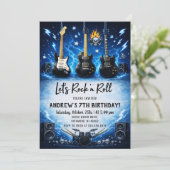 ロックンロールの誕生日パーティー 招待状 (スタンド正面)