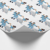 ロックンロールのJiversのクラシックな包むこと ラッピングペーパー (角)