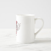 ロックンロールエンジェルリップ ボーンチャイナマグカップ (右)