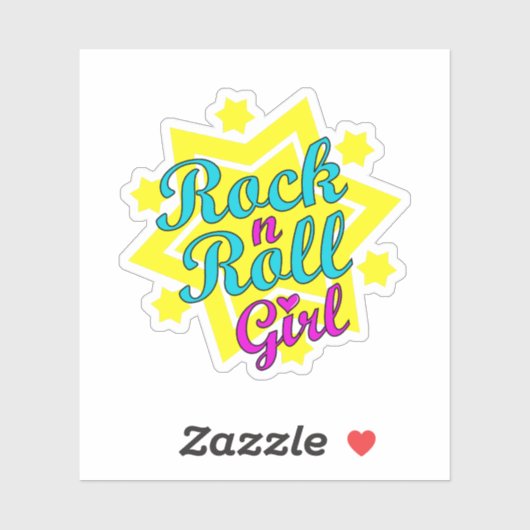 ロックンロールガール シール (シート)