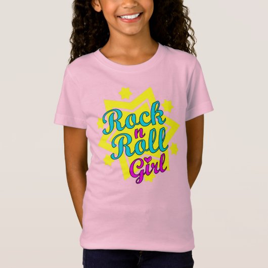 ロックンロールガール Tシャツ (正面)