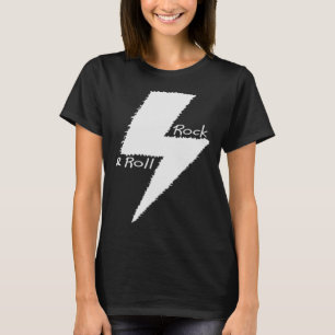 ロックンロールギタージャンルミュージックスタイル Tシャツ