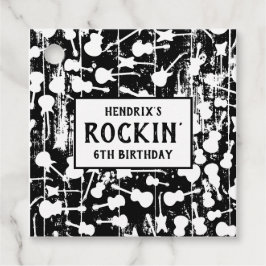 ロックンロールギターバースデーパーティー フェイバータグ