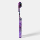 ロックンロールギターパープルI Love Music iPhoneケース (左側面)