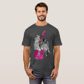 ロックンロールギター天使の羽根少年 Tシャツ (正面フル)