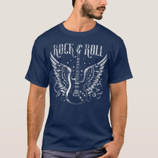 ロックンロールギター少年 Tシャツ
