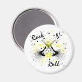 ロックンロールギター マグネット (正面/裏面)