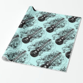 ロックンロールギター ラッピングペーパー (アンロールド)