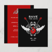 ロックンロールギター Save the Date セーブザデート (正面/裏面)