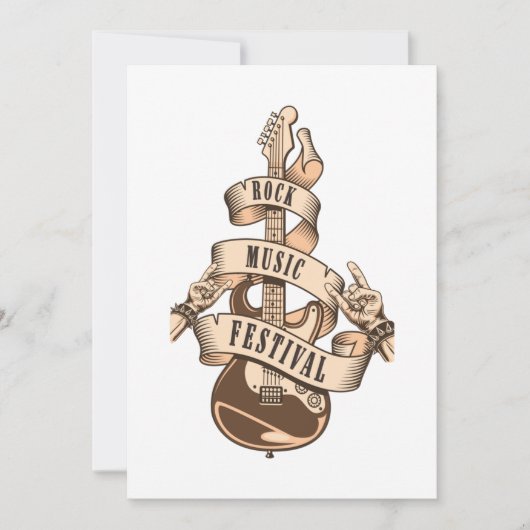 ロックンロールクラシック 招待状 (正面)