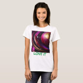 ロックンロールスカルとクロスボーンTシャツ–2 Tシャツ (正面フル)