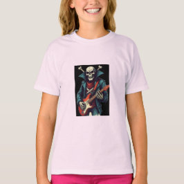 「ロックンロールスカル Tシャツ