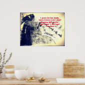 ロックンロールハート ポスター (キッチン)