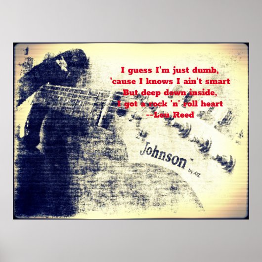 ロックンロールハート ポスター (正面)