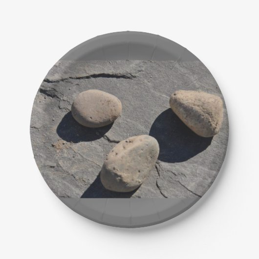 ロックンロールパーティープレート ペーパープレート (正面)