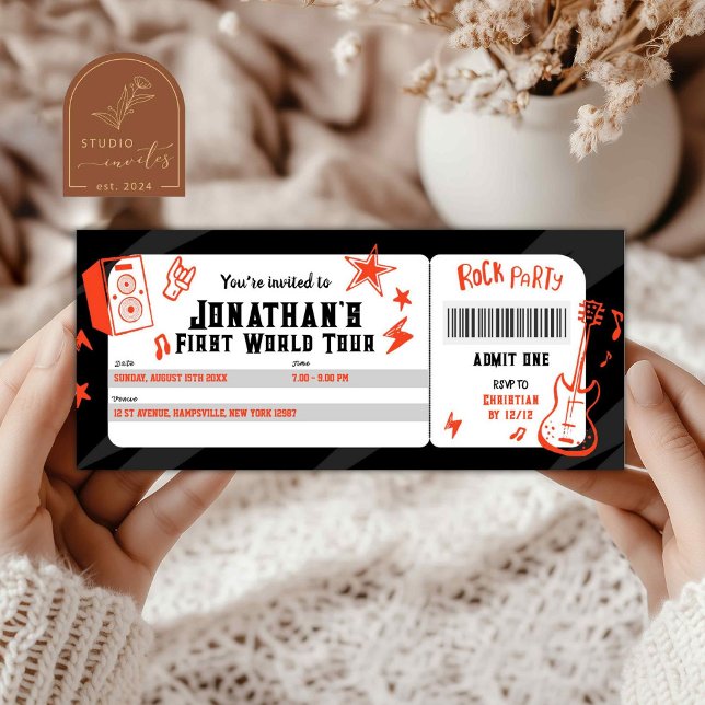ロックンロールファーストワールドツアー誕生日チケット (クリエイターアップロード済み)