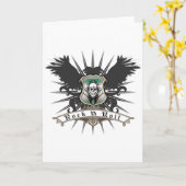 ロックンロールヘラルドライ カード (黄色い花)