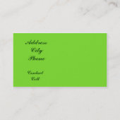 ロックンロールモンスター 名刺 (裏面)