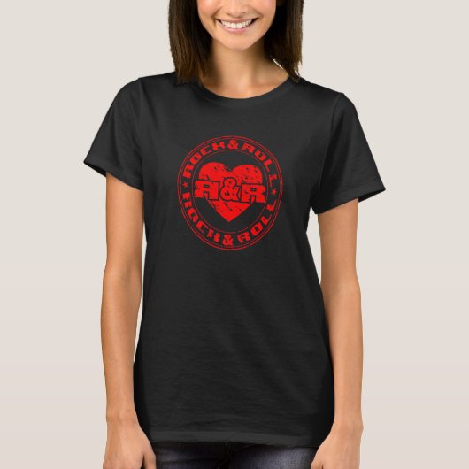 ロックンロールラブ Tシャツ (正面)