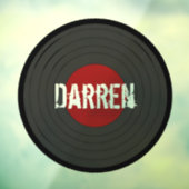 ロックンロールレコーパーソナライズされたド ウィンドウサイン (シート3)