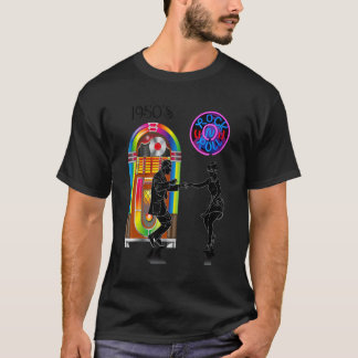 ロックンロールヴィンテージジュークボックス1 Tシャツ
