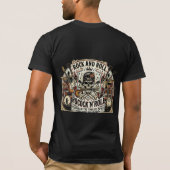 ロックンロール復活祭 | スカル＆ストリングスフェスティバルTシャツ Tシャツ (裏面)