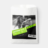 ロックンロール結婚のチケットコンサートボーディングパス フェイバーバッグ (正面)