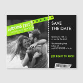 ロックンロール結婚のチケットコンサート日時を保存 (正面)