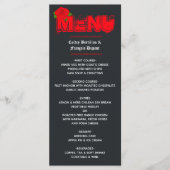 ロックンロール結婚ズチケット メニュー (正面)