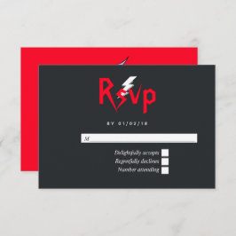 ロックンロール結婚ズモノグラム 出欠カード