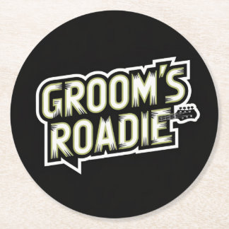 ロックンロール結婚式パーティーのコースター ラウンドペーパーコースター