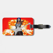 ロックンロール荷物タグ ラゲッジタグ (裏面横)