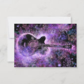 ロックンロール誕生日カード カード (裏面)