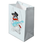 ロックンロール雪だるま ギフトバッグ (正面アングル)