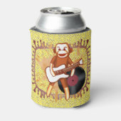 ロックンロール靴下モンキー 缶クーラー (缶裏面)