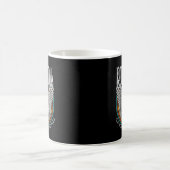 ロックンロール音楽ギター コーヒーマグカップ (中央)