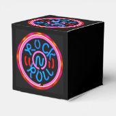 ロックンロール音楽ネオンサイン見るギフト/お気に入りボックス フェイバーボックス (裏面サイド)