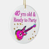 ロックンロール40位 セラミックオーナメント (右)