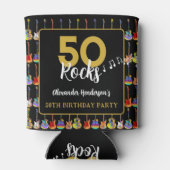 ロックンロール50thバースデーパーティーカスタム 缶クーラー (裏面)