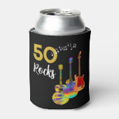 ロックンロール50th誕生日パーティー 缶クーラー (缶正面)