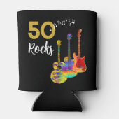 ロックンロール50th誕生日パーティー 缶クーラー (裏面)