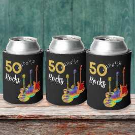 ロックンロール50th誕生日パーティー 缶クーラー