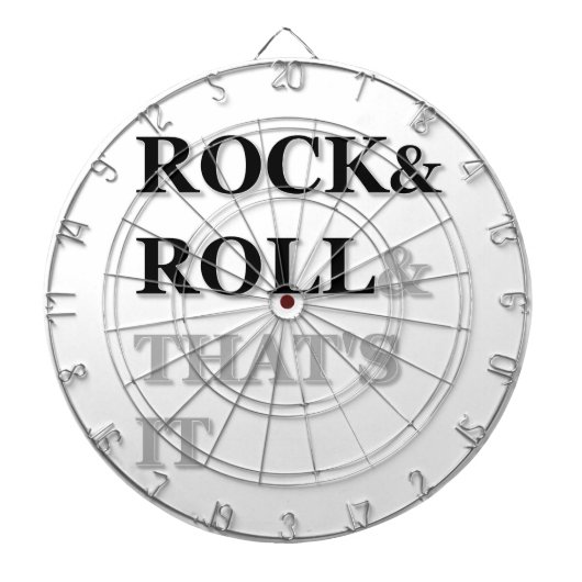 ロックンロール、それはそれだ ダーツボード (正面)