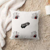 「ロックンロール」の枕 クッション (ブランケット)