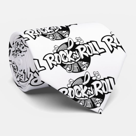 「ロックンロール」を愛する男のためにネクタイ ネクタイ (ロール)