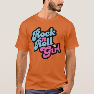 ロックンロール ガール ヴィンテージ Tシャツ