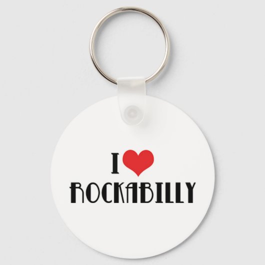 ロックンロール キーチェーン 大好き (正面)