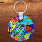 ロックンロール キーホルダー (正面)