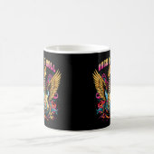 ロックンロール ギターの翼 コーヒーマグカップ (中央)