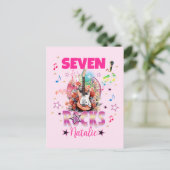 ロックンロール・ギター・ミュージカル　誕生日のロックスター ポストカード (スタンド正面)